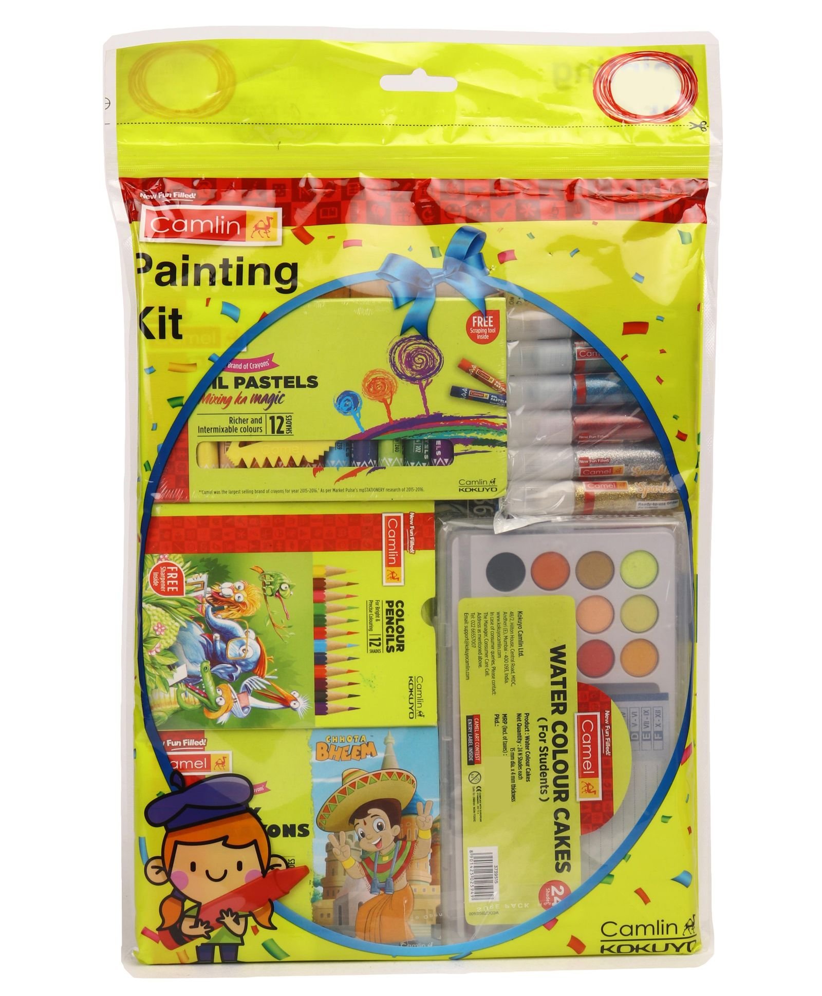 Corslet 155 Pc Drawing Kit 12 Sketch Pencils Set for Artists Sketch Book  Wooden Art Kit Sketching Kit Crayons Oil Pastels Colour Pencils Watercolor  Cakes Sharpener Eraser Art Supplies for Artist Set :